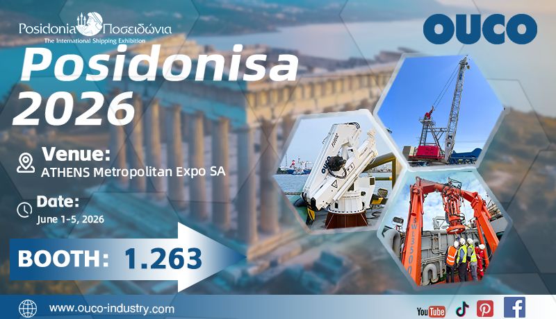 OUCO 2026 Greece Posidonia Exhibition Poster OUCO 2026 Greece Posidonia Exhibition Poster