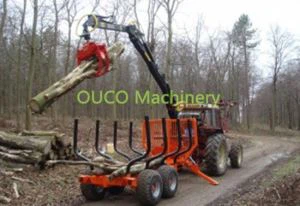 Грузовик Установленный Погрузчик Для Лесов