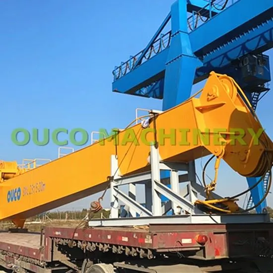 25T20M CE Marine Cranes With Straight Boom